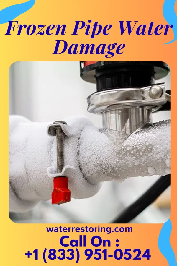 Frozen Pipe Water Damage in Spartansburg, PA